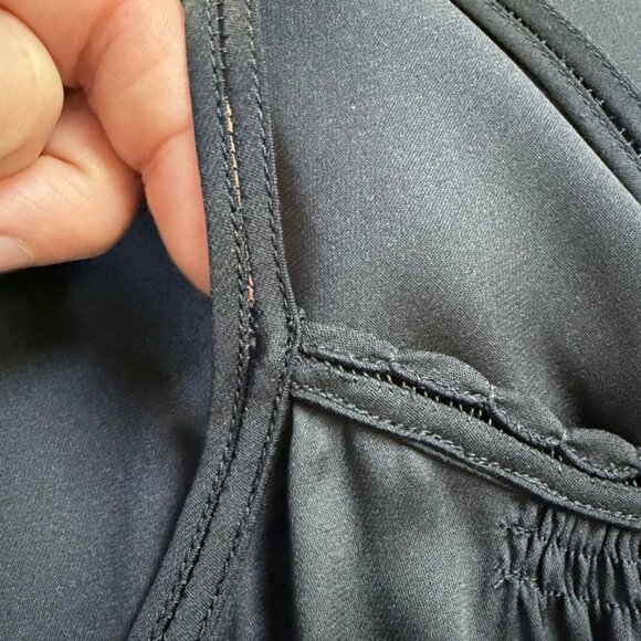 Vince tie front Silk Cami / tank - Picture 7 of 11